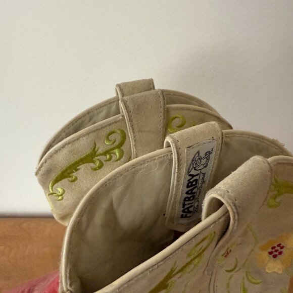 ariat fatbaby red cowboy boots - Picture 2 of 5